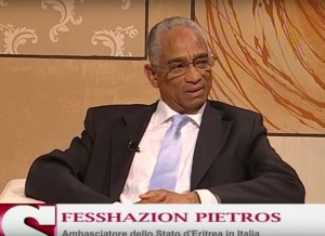 Africa Oggi, Settesera, (7 Gold) Interview with the Embassador Fesshazion Pietros