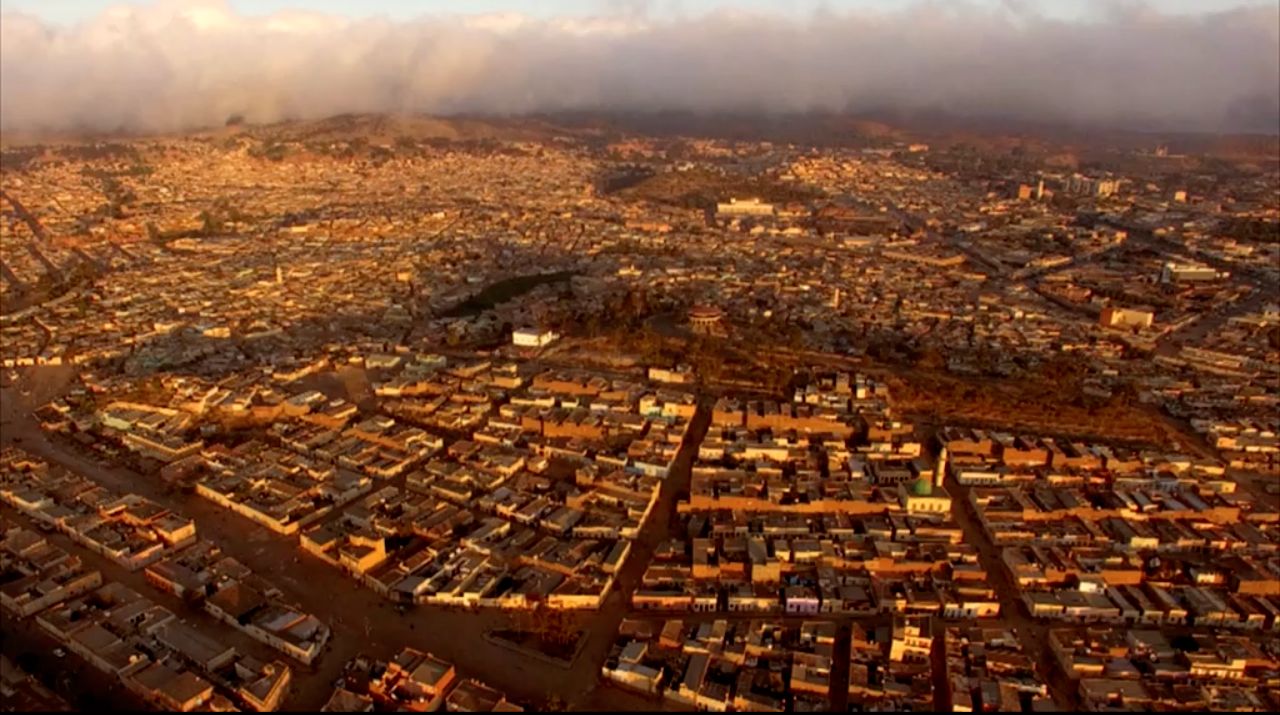 Eritrea, la capitale Asmara vista dall'alto