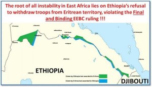 Eritrea-Etiopia, linea di confine